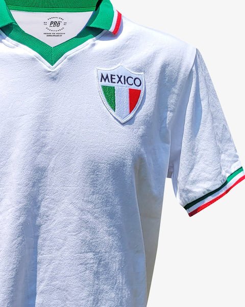 Retro Mexico Jersey 1980 White - Best Buy Soccer